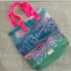 Lily Pulitzer Let’s Go Somewhere mesh bag